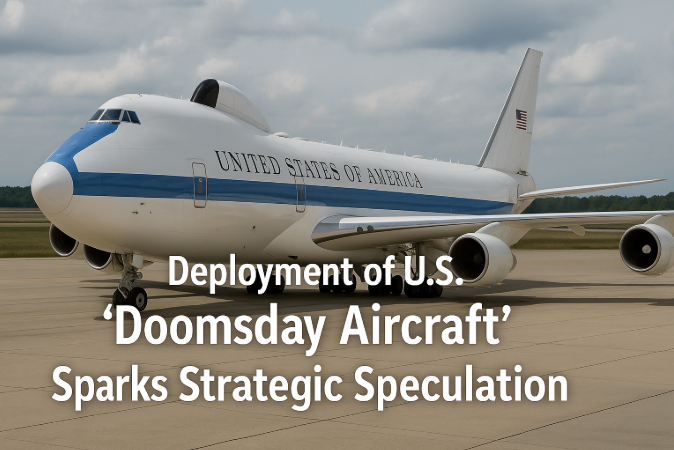 Deployment of U.S. 'Doomsday Aircraft' Sparks Strategic Speculation